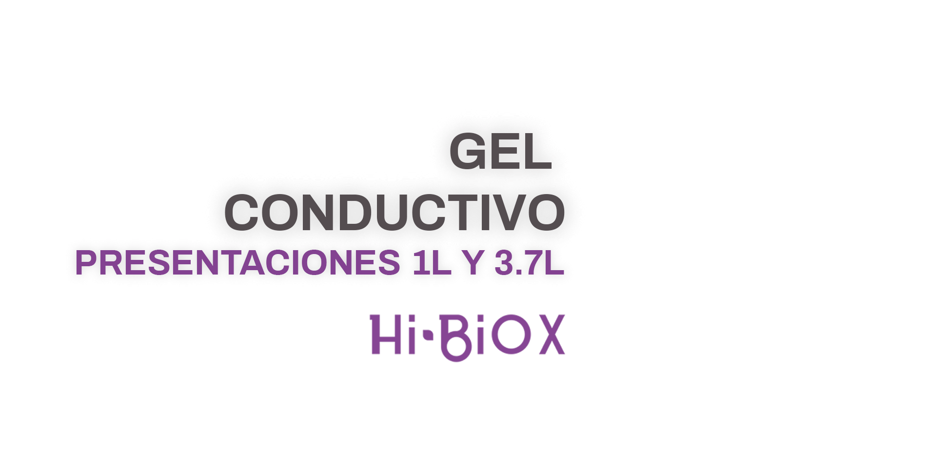 Gel conductivo hi biox